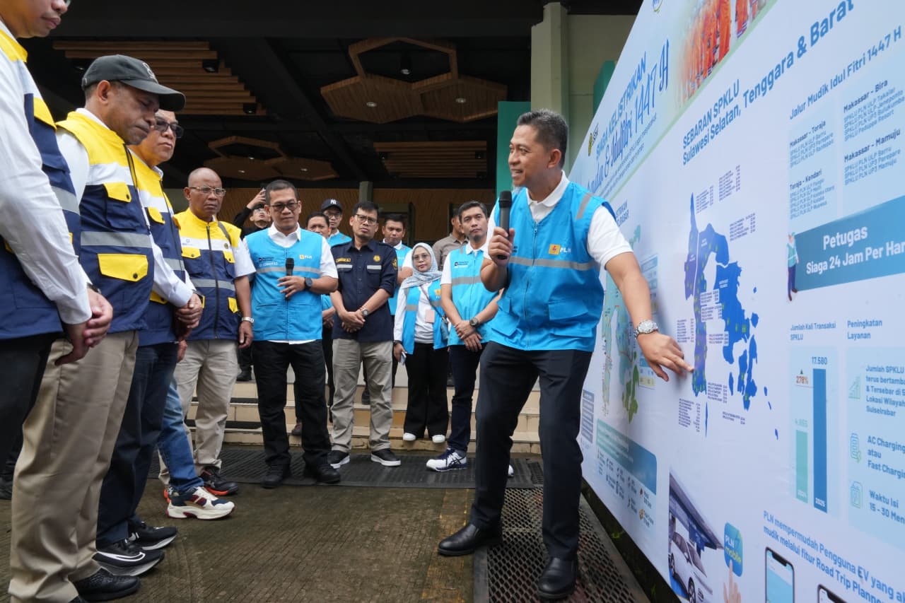 PLN Pastikan Listrik Sulawesi Aman Saat Idulfitri, Cadangan Daya Tembus 567 MW