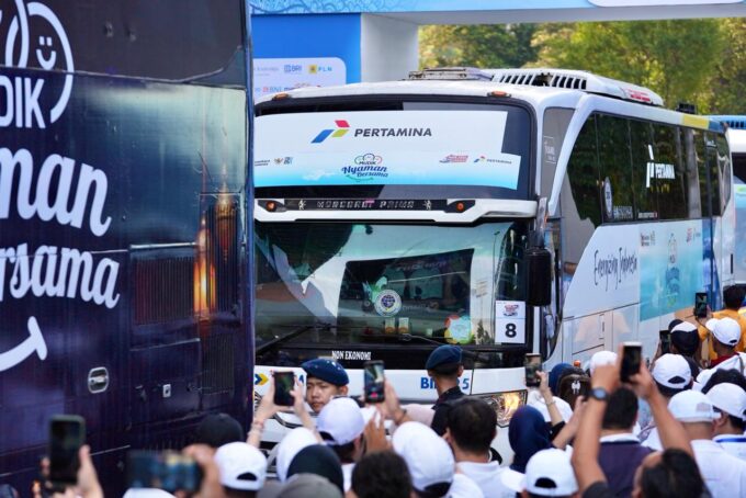 Mudik Gratis 2026, Pertamina Dorong Perjalanan Hemat Energi dengan 167 Bus