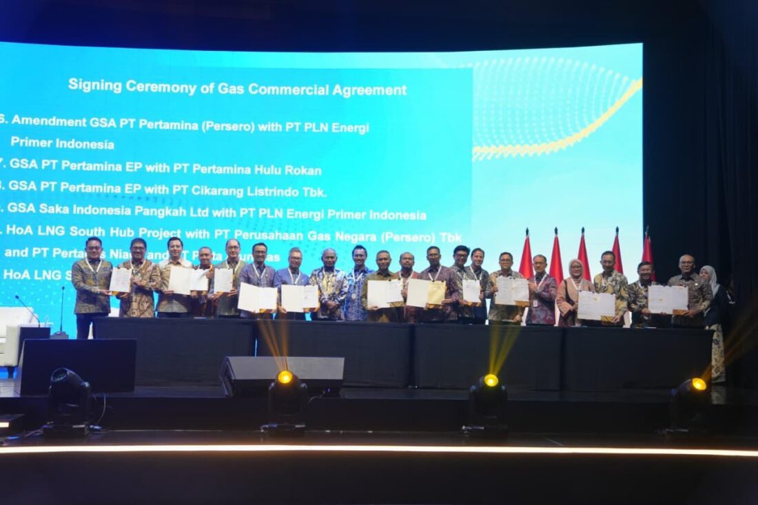 PGN Perkuat Pasokan Gas dan LNG Nasional Lewat Sejumlah Kesepakatan Strategis