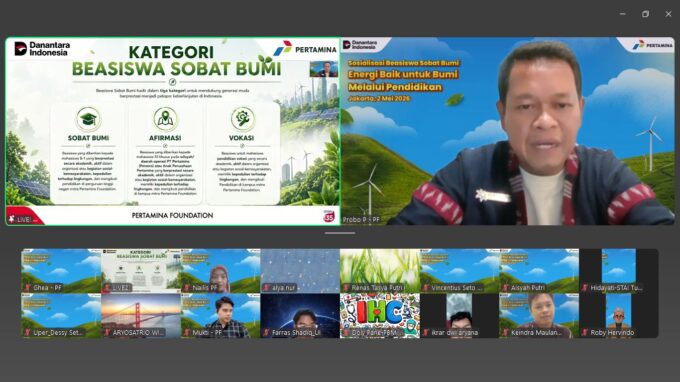 Beasiswa Sobat Bumi 2026 Dibuka! Pertamina Siapkan Generasi Unggul hingga Biaya Hidup Ditanggung