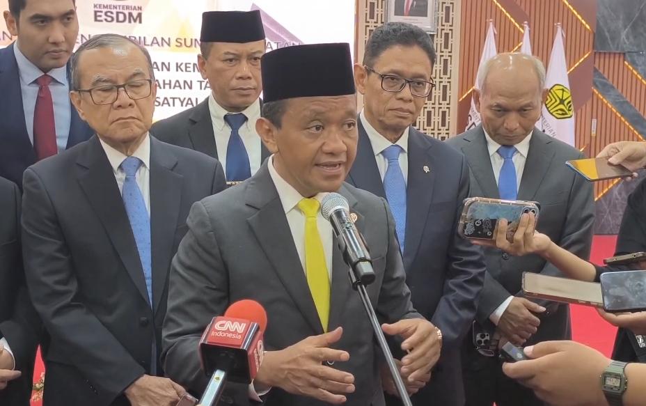 Bahlil Rombak Struktur ESDM, 19 Pejabat Tinggi Langsung Dilantik
