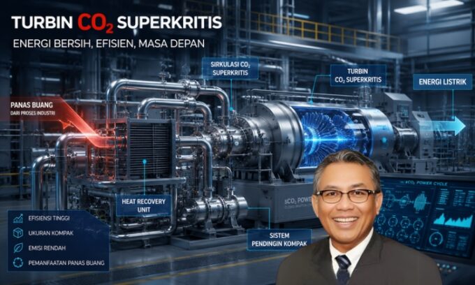 Turbin CO₂ Superkritis: Ketika Zaman Uap Mulai Berkeringat