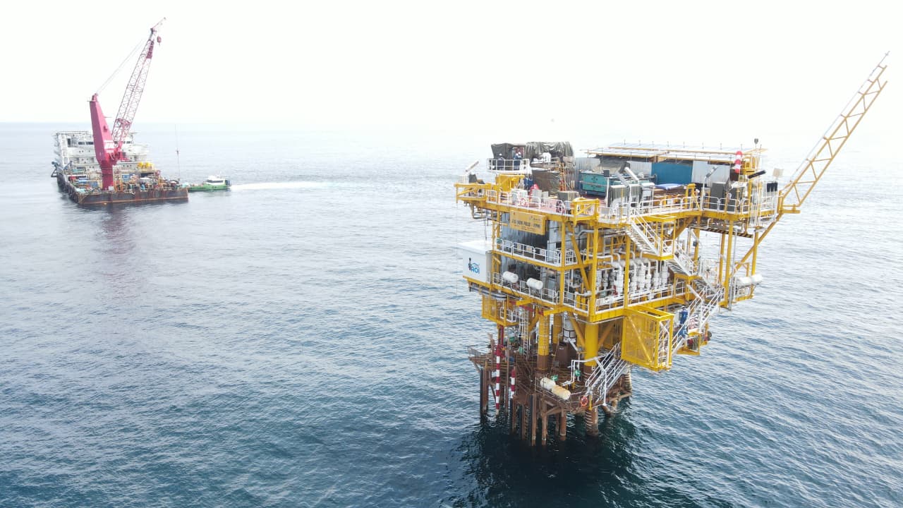 PHM resmi mengoperasikan Platform WPN-6 di Mahakam. Dua sumur gas ditargetkan memproduksi hingga 20 MMSCFD.