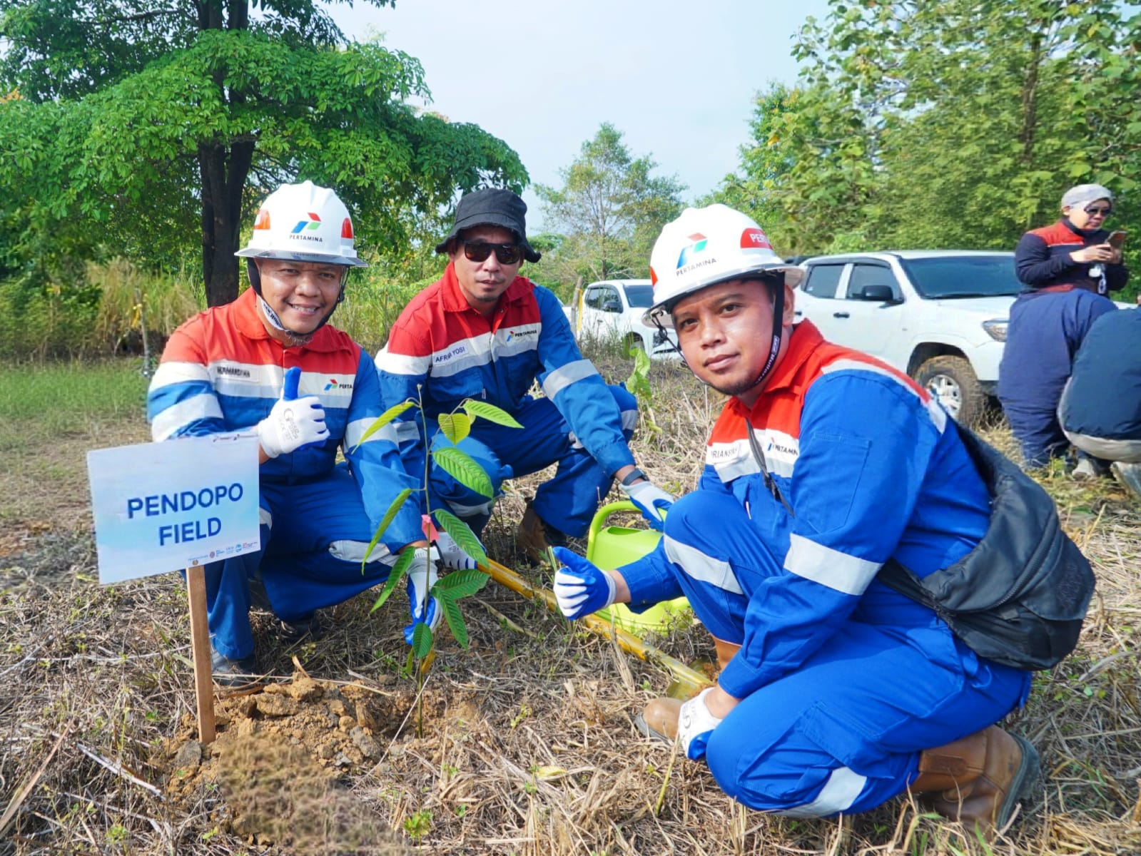 Pertamina EP Tanam 3.650 Pohon untuk Jaga Koridor Gajah Sumatra di Musi Rawas
