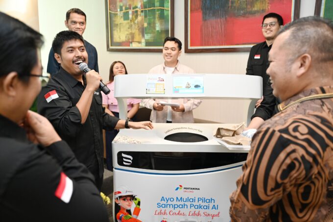 SRIKANDI Meluncur, Pertamina Drilling Gunakan AI untuk Pilah Sampah Otomatis