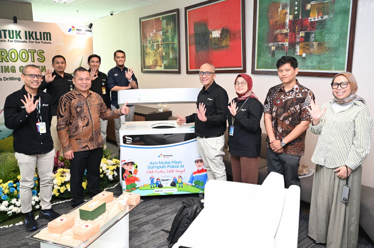 Pertamina Drilling Luncurkan SRIKANDI, Smart Bin Berbasis AI untuk Dukung Green Drilling