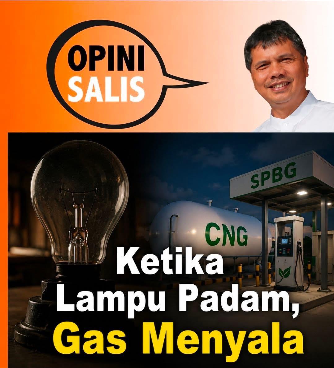 "Ketika Lampu Padam, Gas Menyala"