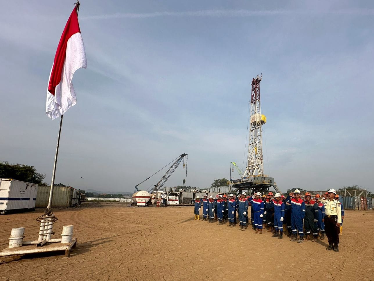 Pertamina Drilling Cetak 410 BOPD dari Sumur AMJ-005