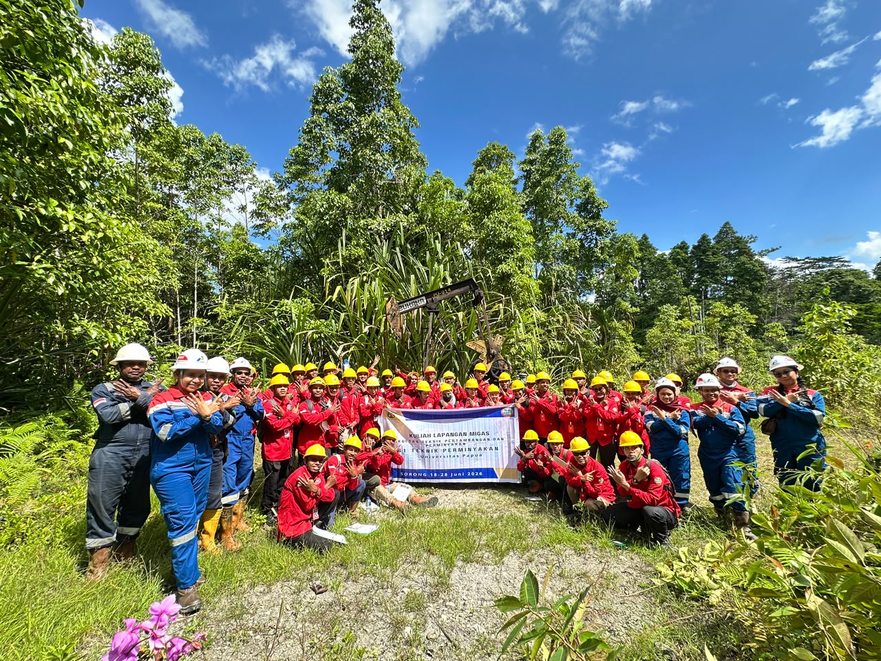 Pertamina EP Papua Jadi Destinasi Favorit Mahasiswa UNIPA, Intip Langsung Operasi Hulu Migas di Klamono