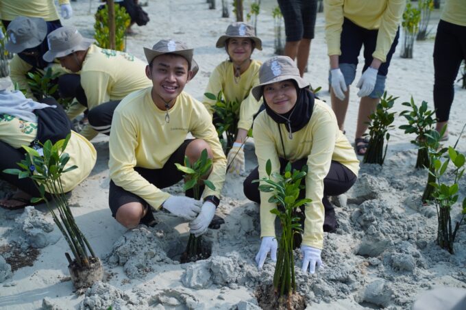 PHI Tanam 1.500 Mangrove dan Lamun di Pulau Pari, Perkuat Mitigasi Perubahan Iklim