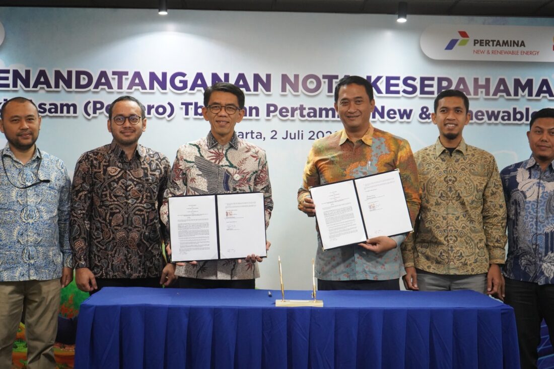 Pertamina NRE dan Bukit Asam Siapkan PLTS di Lahan Pascatambang, Dorong Transisi Energi