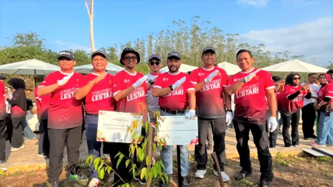 PHI dan SKK Migas Tanam 1.708 Pohon di IKN, Dukung Kota Hijau