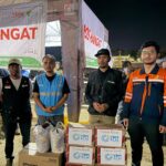 Pascagempa Flores, PLN Salurkan Bantuan Tanggap Darurat dan Pasang Penerangan di Posko Pengungsian