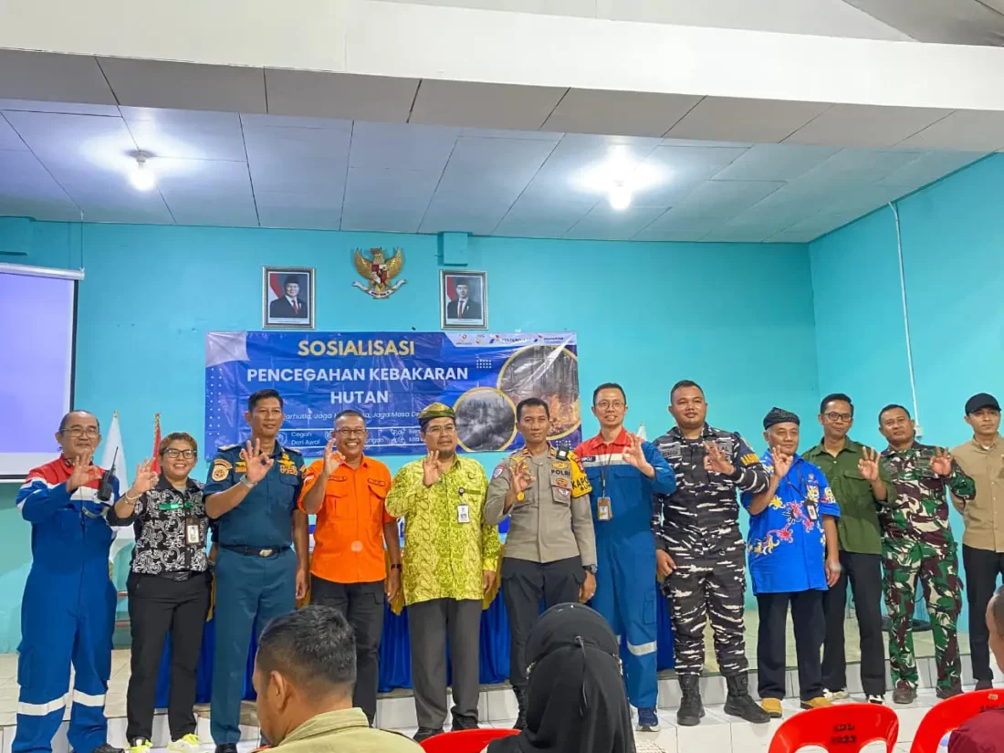Karhutla Mengintai, Pertamina EP Perkuat Warga Bunyu Hadapi Api