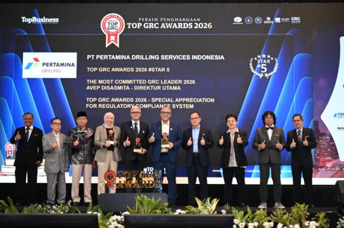 Pertamina Drilling Borong 3 Penghargaan GRC 2026, Bosnya Ikut Diganjar