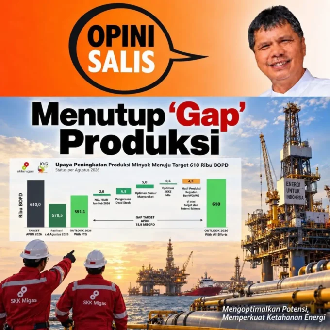 Menutup 'GAP' Produksi Migas Nasional