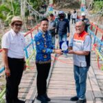 Jembatan Kaluppini Pulih, 5.000 Warga Enrekang Kembali Terhubung