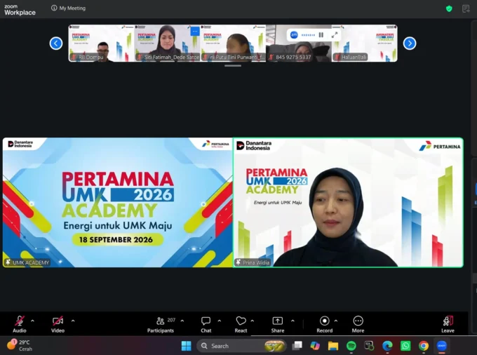 Pertamina Buka Jalan UMK Naik Kelas, 217 Pengusaha Ikut Academy 2026