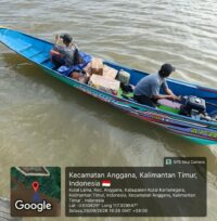 Perahu Terbalik di Mahakam, Tim Security PHM Bergerak Selamatkan Warga