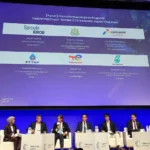 Dannif Utojo Danusaputro menyampaikan strategi PHE mengembangkan CCS regional dalam panel Japan CCUS Summit 2026.