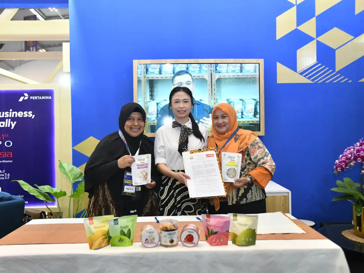 UMKM binaan Pertamina mengikuti Trade Expo Indonesia 2026 di ICE BSD City
